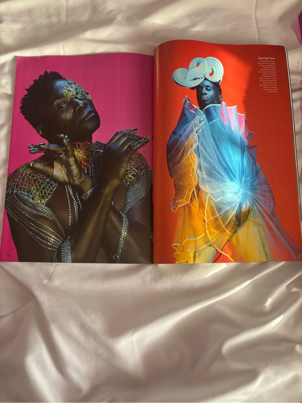 Allure Magazine February 2020 Billy Porter History Cover Art of Beauty